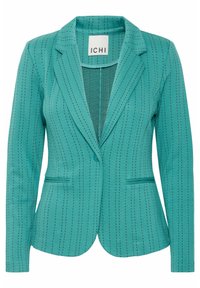 IHRUTI - Blazer - green blue slate stripe