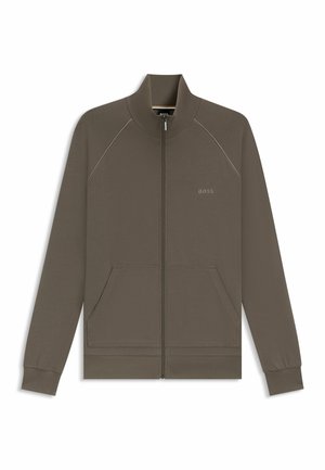 BOSS MIX&MATCH Z - Zip-up sweatshirt - brown