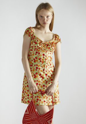 Glamorous MILKMAID - Vestito di maglina - apple green fruit