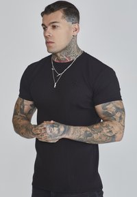 SIKSILK T-shirts basic - black