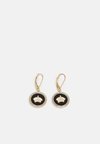 CROWN DROP - Auskarai - gold-coloured/black