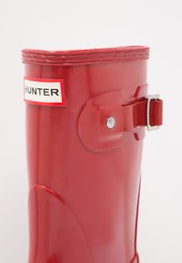 Hunter ORIGINAL ORIGINAL SHORT GLOSS - Galochas - middle red