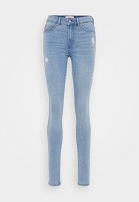 ONLROSE - Oprijete (skinny) kavbojke - light blue denim