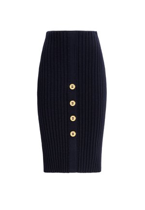 Luisa Spagnoli MEDI - Pencil skirt - blu