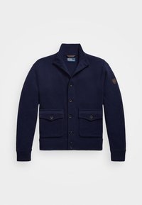 WOOL-BLEND  - Kardigán - hunter navy