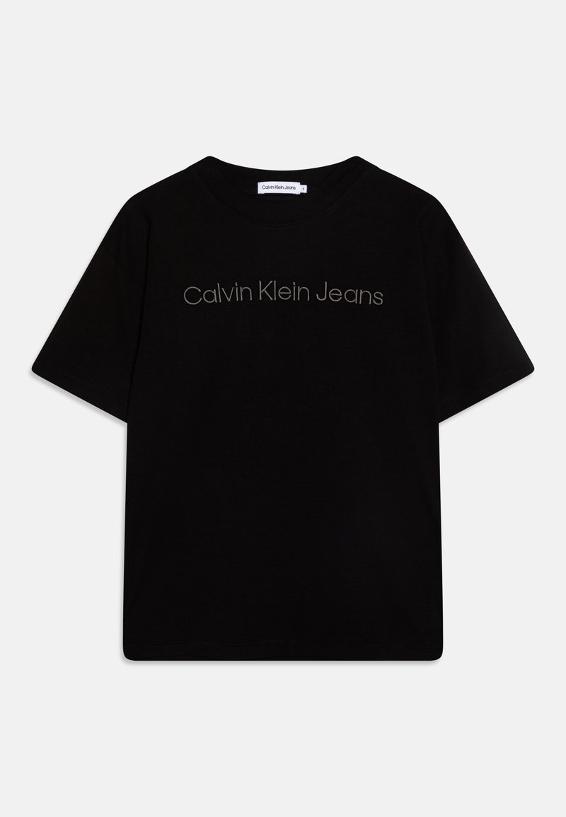 Calvin Klein Jeans - RAISED LOGO - T-Shirt print - black, Vergrößern