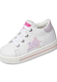 Falcotto SASHA-SNEAKER CON STELLA - Scarpe primi passi - weiß rosa