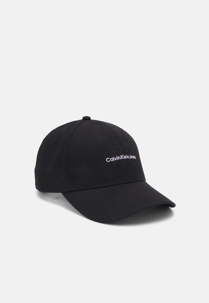 Calvin Klein Jeans MONO LOGO - Naģene - black/pastel lilac