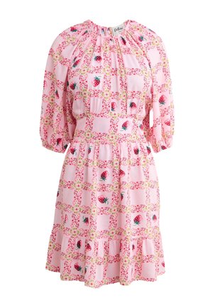 Cath Kidston, REGULAR FIT - MINI DRESS . - Denné šaty - pink strawberry check