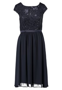 s.Oliver BLACK LABEL Vestito elegante - dark blue