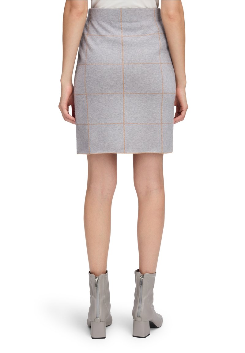 Jupe Longue Femme Betty Barclay - Taille 38 - Gris - Polyester/Rayon - Très Bon État