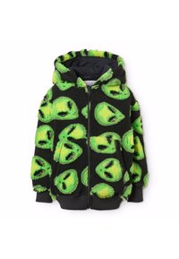 Molo HAZZY JACKET UNISEX - Fleece jacket - neon green