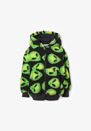 Molo HAZZY JACKET UNISEX - Fleece jacket - neon green