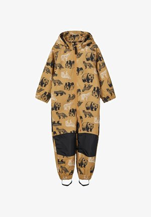 SOFTSHELL-ANZUG ALFA PANDA PRINT - Jumpsuit - medal bronze