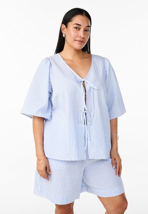 Shorts - blue stripe