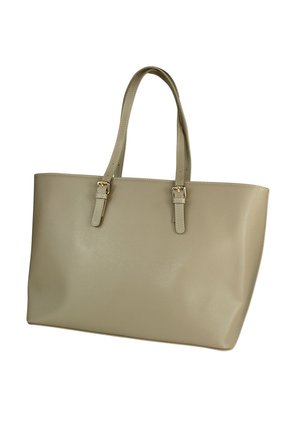 DrachenLeder Handtas - helltaupe grau