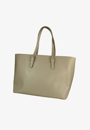 DrachenLeder Sac à main - helltaupe grau