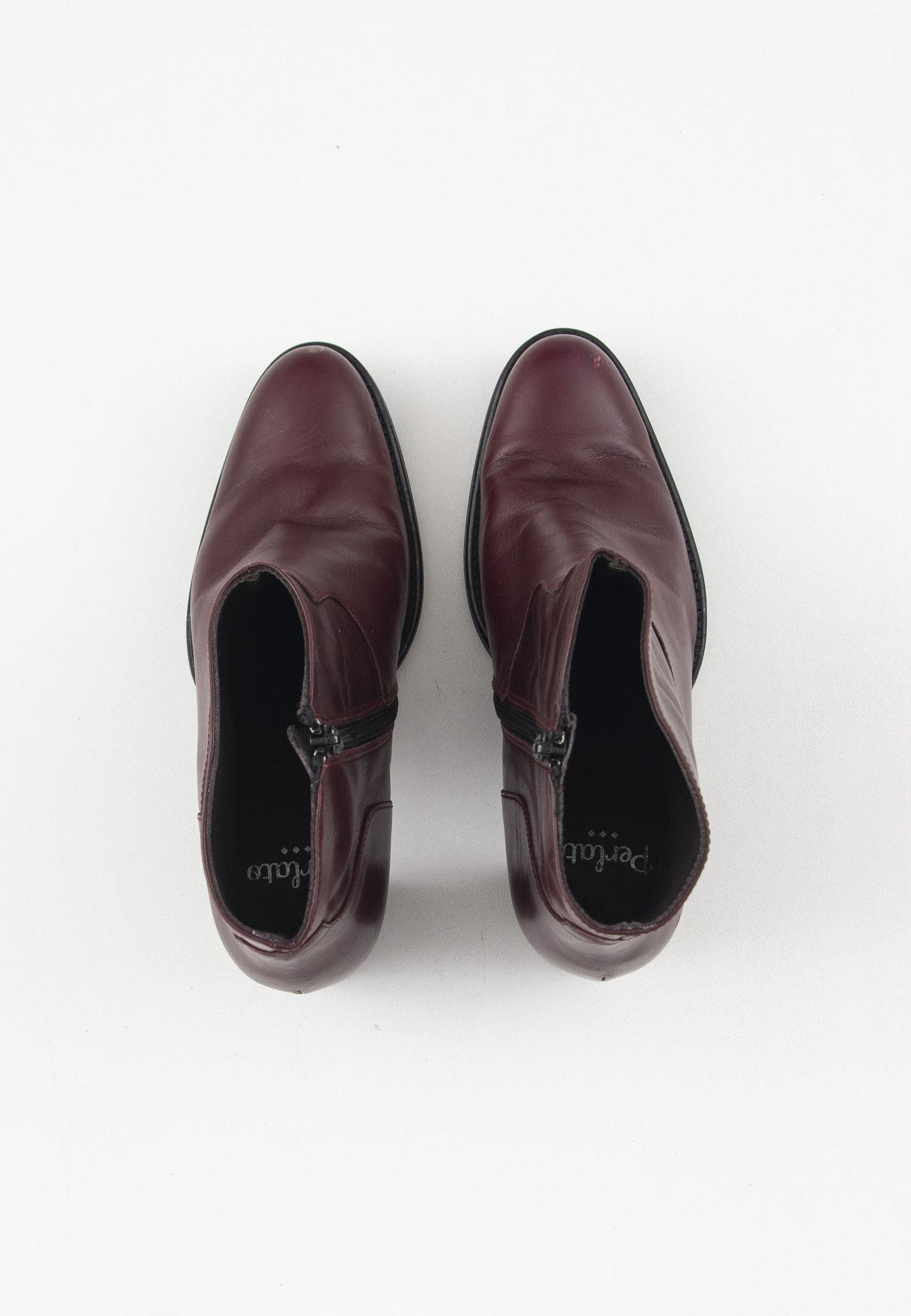 PERLATO Enkellaarsjes met hoge hak - purple/paars - (Pre-owned) - Zalando.nl