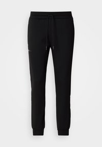 Antony Morato TROUSERS METAL EFFECT RUBBER LOGO - Pantalon de survêtement - black