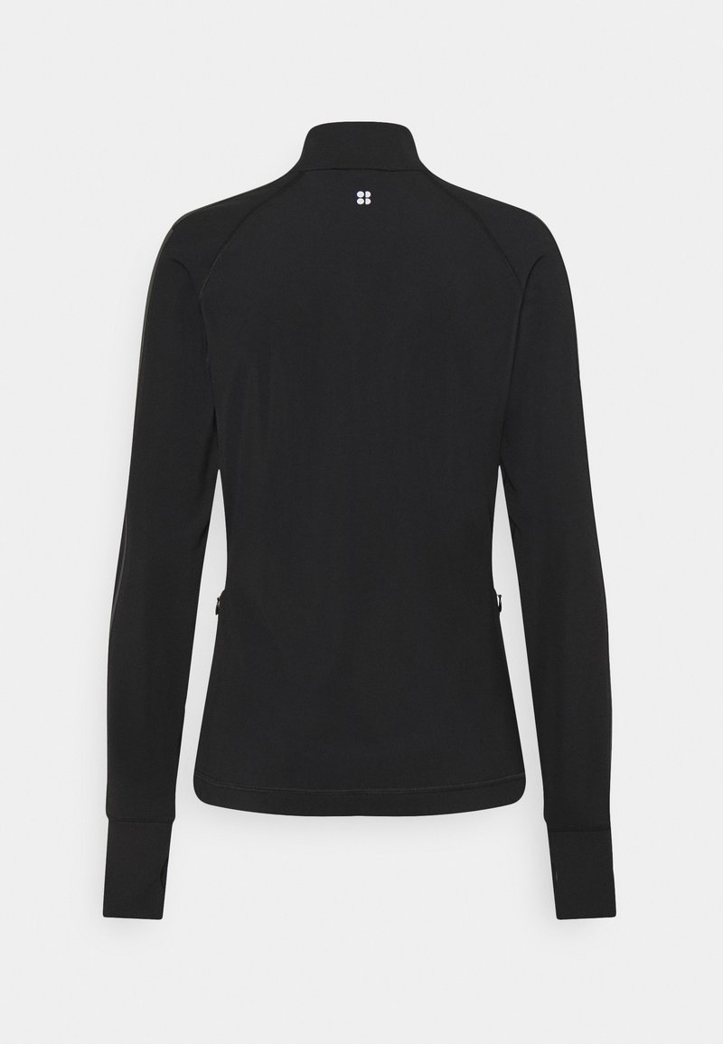 Damen Sportbekleidung | Sweaty Betty THERMODYNAMIC HALF ZIP RUNNING Langarmshirt black/schwarz - DM23985 Damen Sportbekleidung | Sweaty Betty THERMODYNAMIC HALF ZIP RUNNING Langarmshirt black/schwarz - DM23985