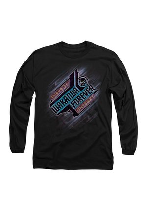 BLACK PANTHER: WAKANDA FOREVER ANGLED - Langarmshirt - black