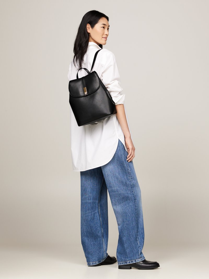 Tommy Hilfiger HERITAGE BACKPACK - Matkakott - black
