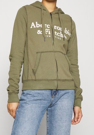 Sweat zippé - green