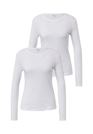2 PACK - Longsleeve - weiß
