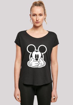DISNEY MICKY MAUS DON’T SPEAK - T-shirt z nadrukiem