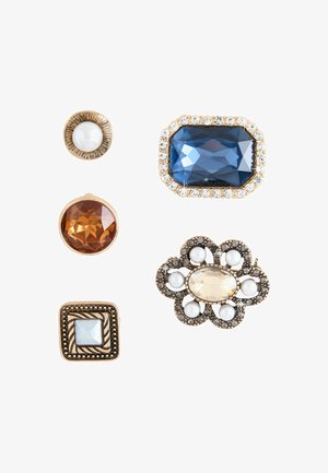 Next, SPARKLE BROOCHES 5 PACK - Brosche - gold-coloured tone