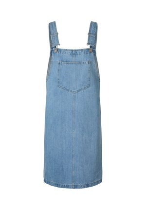 Pieces, SPENCER DRESS PCSKY - Denimové šaty - medium blue denim