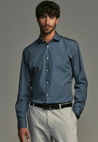 Next 3 PACK - SLIM FIT - Camicia elegante - blue