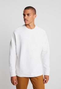 Urban Classics - CUT ON SLEEVE NAPS INTERLOCK CREW - Sweatshirt - lightgrey Thumbnail-Bild 1