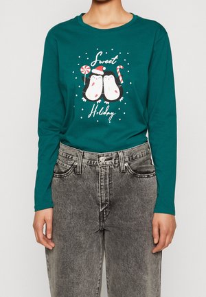 Pieces, T-shirt à manches longues - dark green