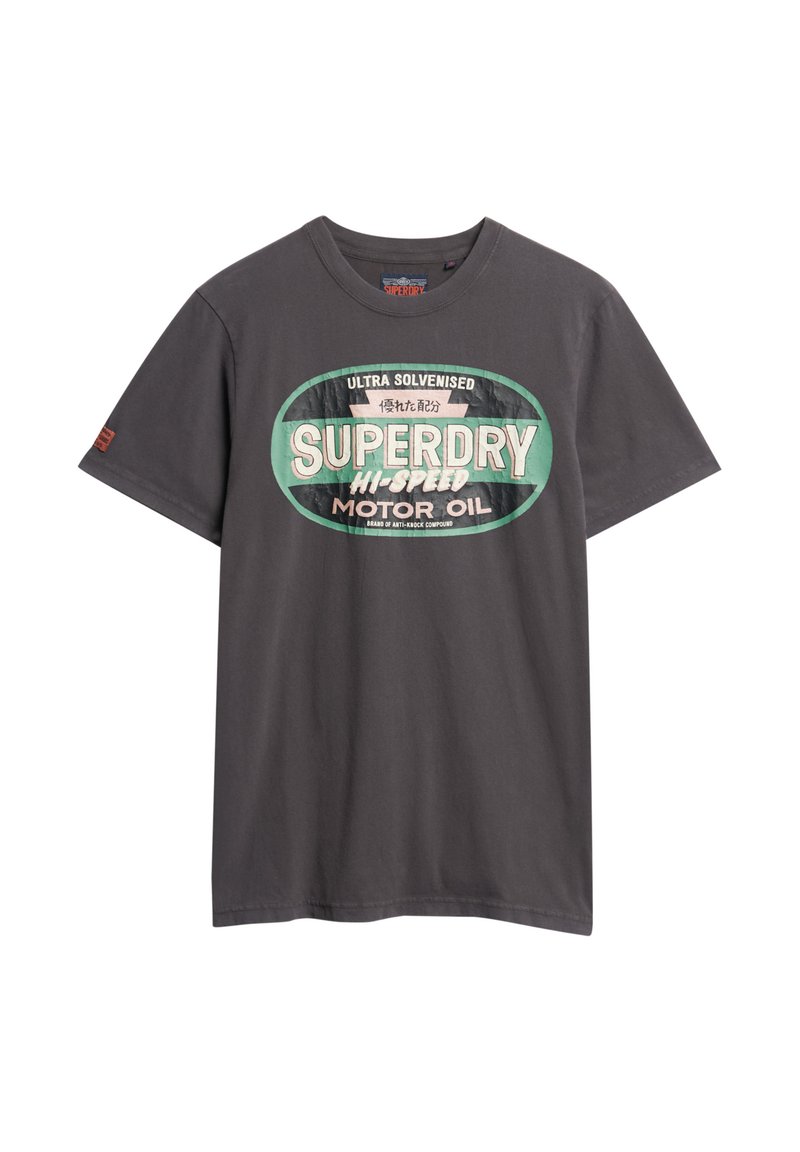 Superdry & Co T-shirt print zwart