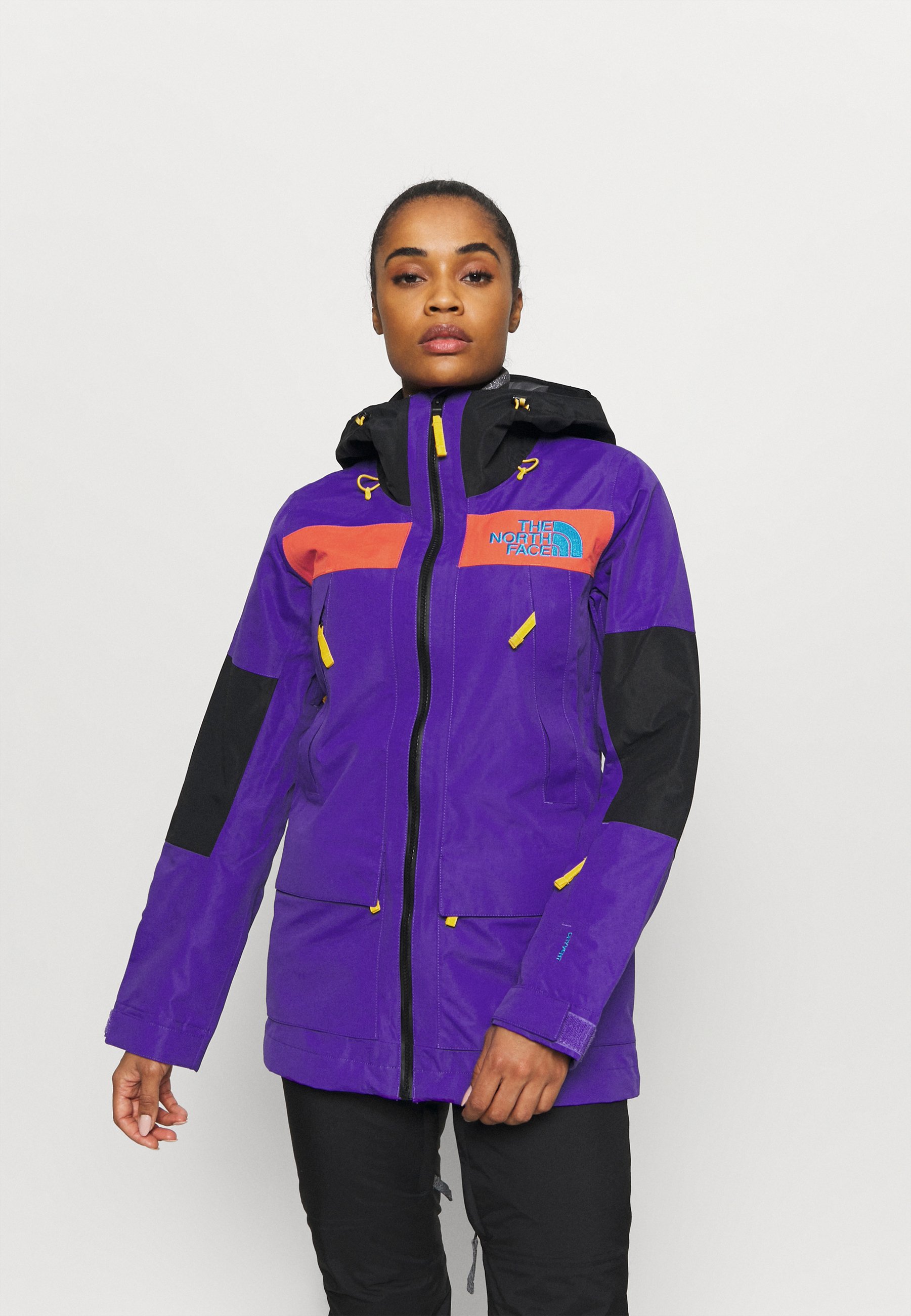 The North Face Team Kit Jacket Outdoor Jacket Purple Red Black Purple Zalando Co Uk