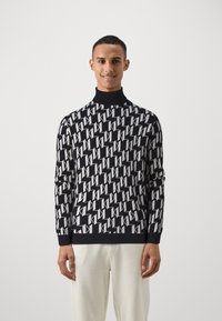 KARL LAGERFELD ROLLNECK - Džemperis - black