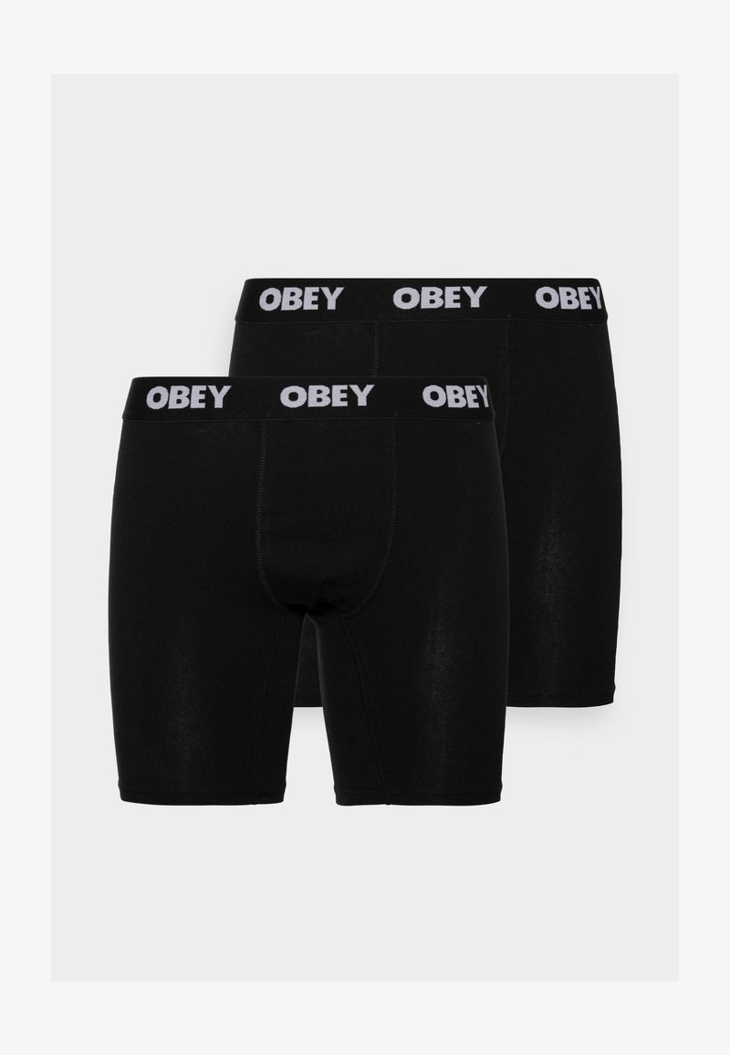 Obey Clothing ESTABLISHED WORK 2 PACK - Μποξεράκια - black