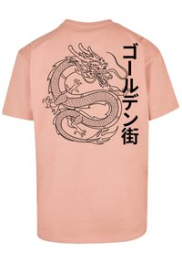 F4NT4STIC DRACHE GOLDEN GAI - T-Shirt print - amber
