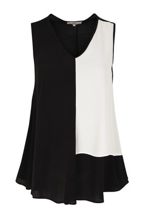 Jean Marc Philippe, Blouse - noir   écru