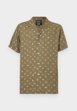 Von Dutch, PRINTED SHIRT  - Camisa - khaki
