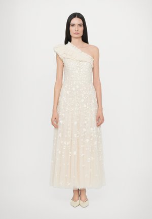 LEA DITSY ONE SHOULDER ANKLE GOWN - Gallakjole - cream