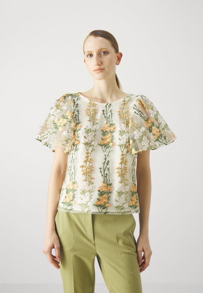Ida Sjöstedt - MAGDA EMBROIDERY - Print T-shirt - multi-coloured, Enlarge