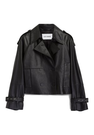 IVY OAK Lederjacke - schwarz