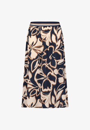 Betty Barclay, BETTY BARCLAY MIT ELASTISCHEM BUND SCHLUPFROCK - Jupe trapèze - dark blue brown