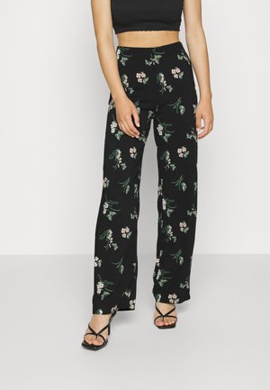 VMSIMPLY EASY WIDE PANT - Pantaloni - black