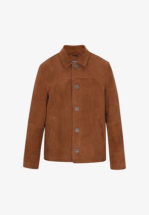 DreiMaster Kožená bunda - cognac