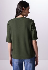 Street One T-shirt basic - grün