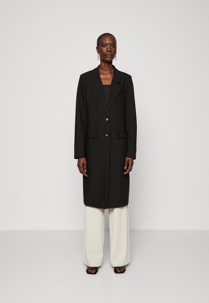 Vero Moda Tall - VMCLAIR LONG BLAZER - Klassischer Mantel - black, Vergrößern