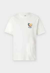 HAZED AND TUBED UNISEX - T-shirt estampada - bone